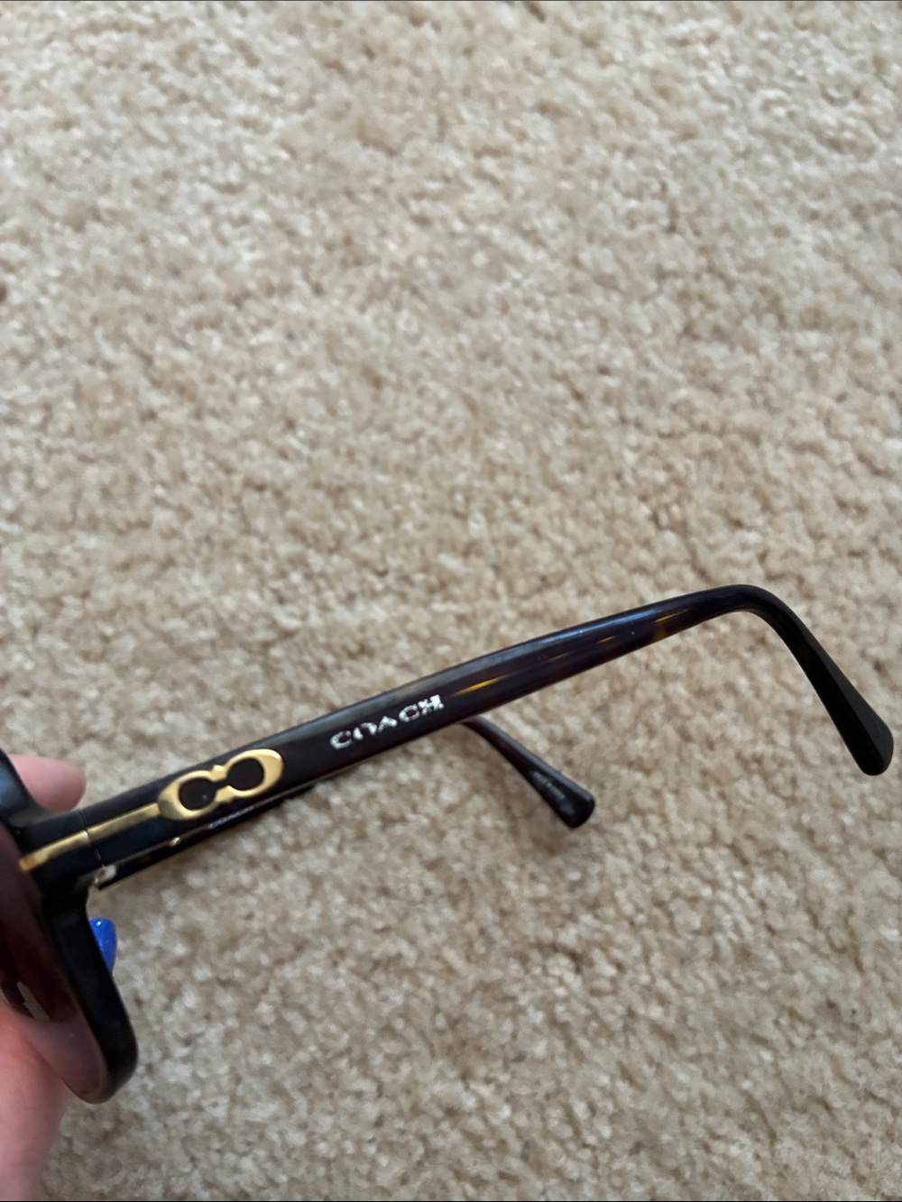 Coach Dark tortoise shell frames - Picture 2 of 9